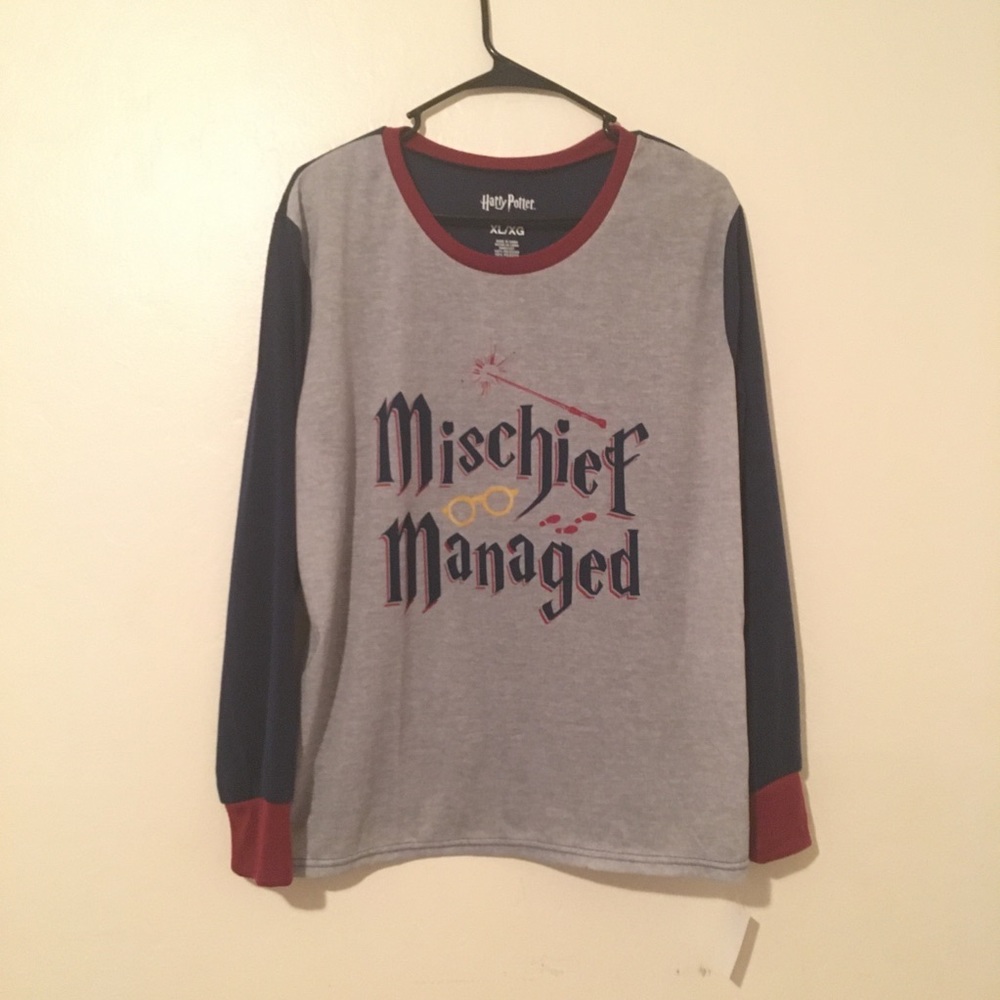 Harry Potter Pijama Top- XL